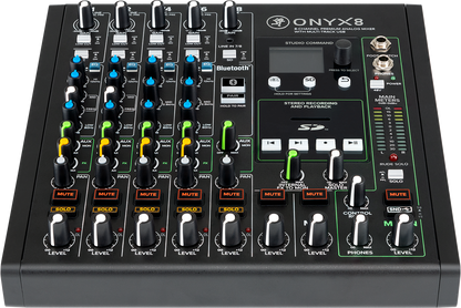 Mackie Onyx8 8-channel Analog Mixer with Multi-Track USB