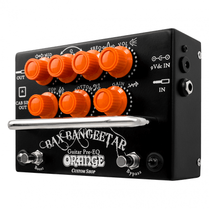 Orange Bax Bangeetar Guitar Pre-EQ Pedal Black