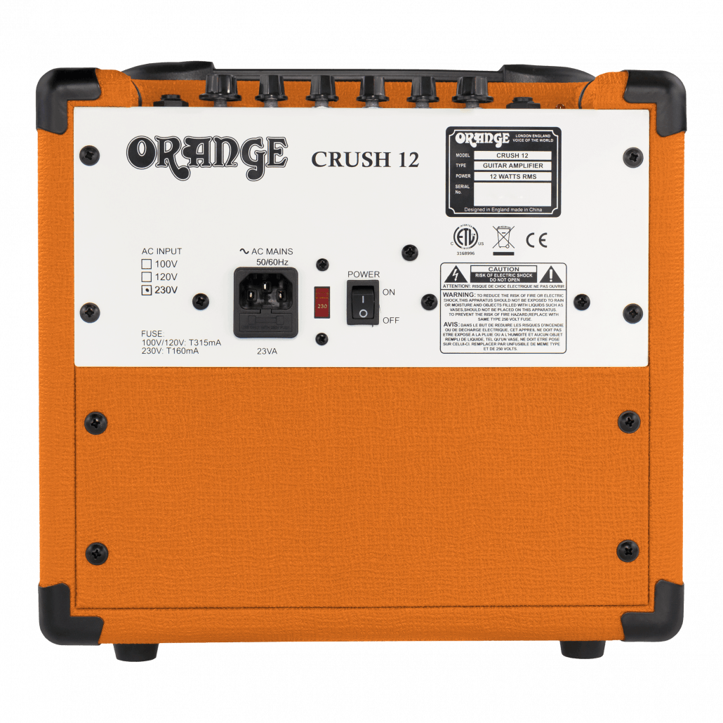 Orange  Crush 12 12Watt 1 x 6" Electric Guitar Combo Amplifier