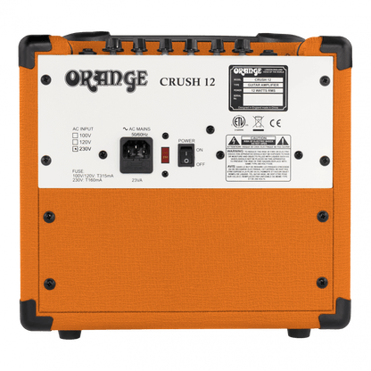 Orange  Crush 12 12Watt 1 x 6" Electric Guitar Combo Amplifier