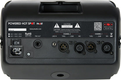 Galaxy Audio PA6BT Hot Spot Monitor Speaker with Bluetooth Demo