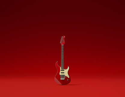Yamaha Pacifica PAC612VIIFMX Fired Red Electric Guitar