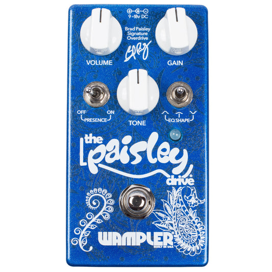 Wampler Brad Paisley Drive guitar effects pedal