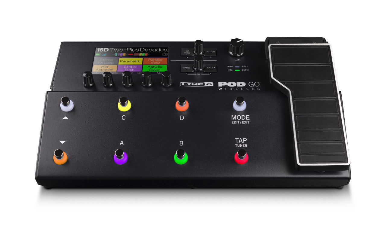 Line 6 POD Go Wireless Guitar Multi-effects Floor Processor