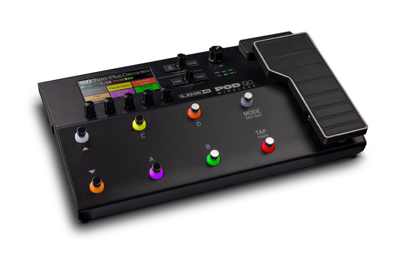 Line 6 POD Go Wireless Guitar Multi-effects Floor Processor