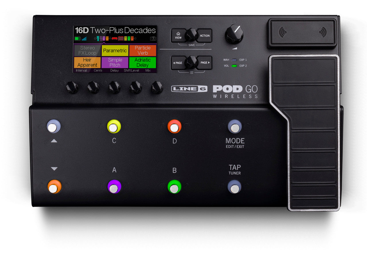 Line 6 POD Go Wireless Guitar Multi-effects Floor Processor