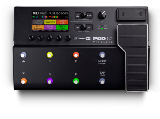 Line 6 POD Go Wireless Guitar Multi-effects Floor Processor