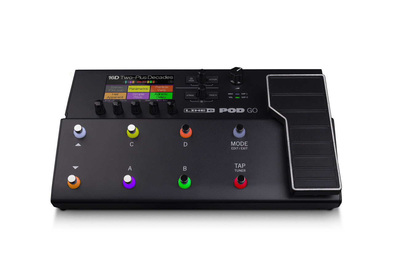Line 6 POD Go Guitar Multi-effects Floor Processor open box