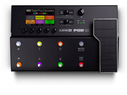 Line 6 POD Go Guitar Multi-effects Floor Processor open box
