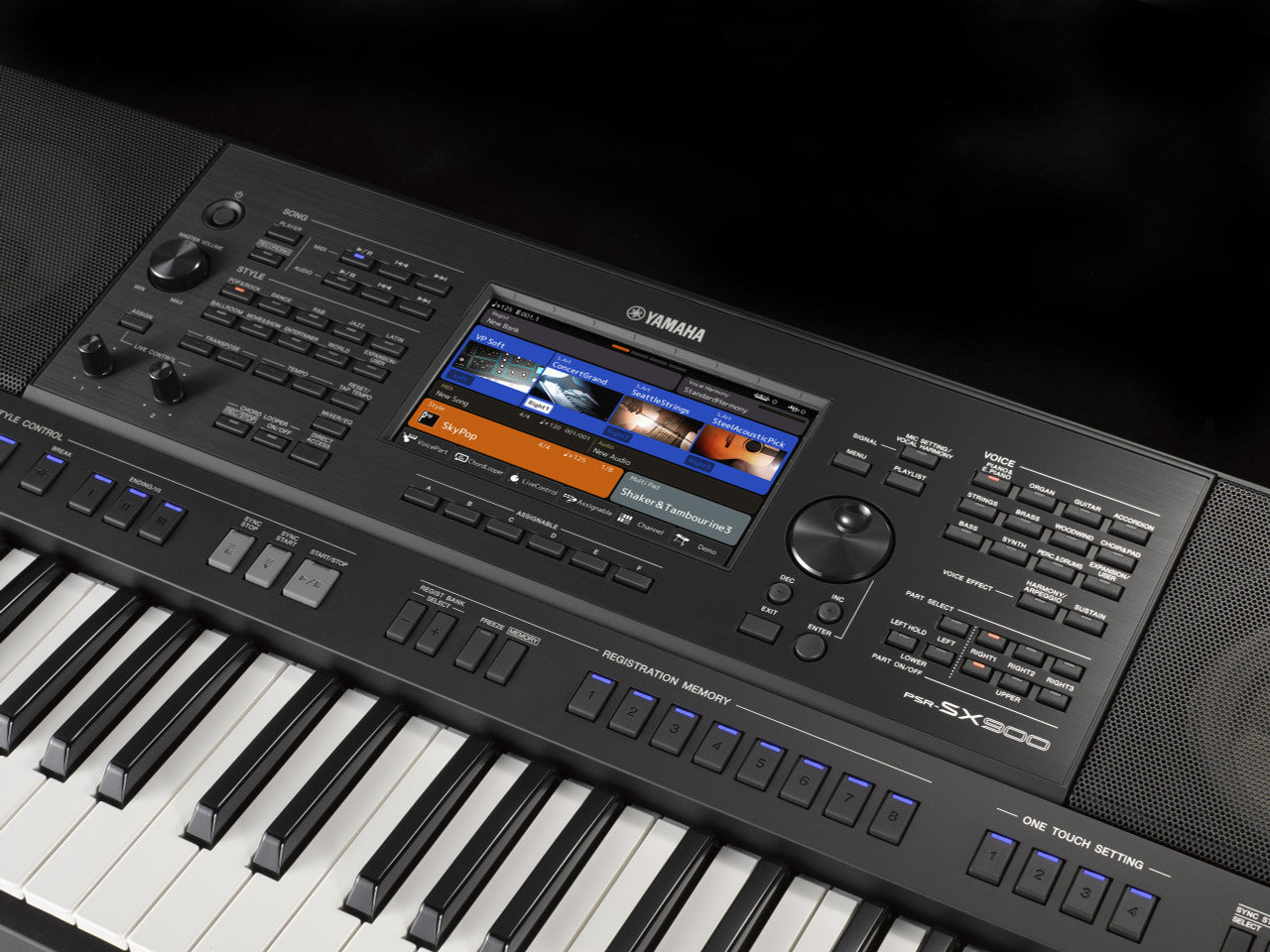 Yamaha PSR-SX900 61 note keyboard arranger