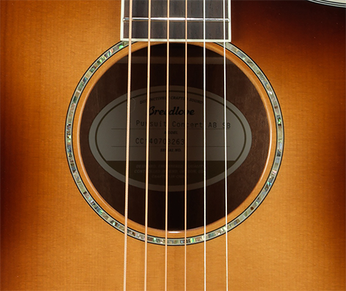 Breedlove Pursuit Concert AB SB Acoustic Electric Guitar with Bag