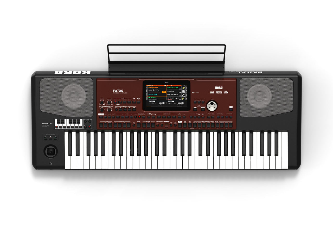 Korg PA700OR Oriental 61 key arranger workstation with built in speakers