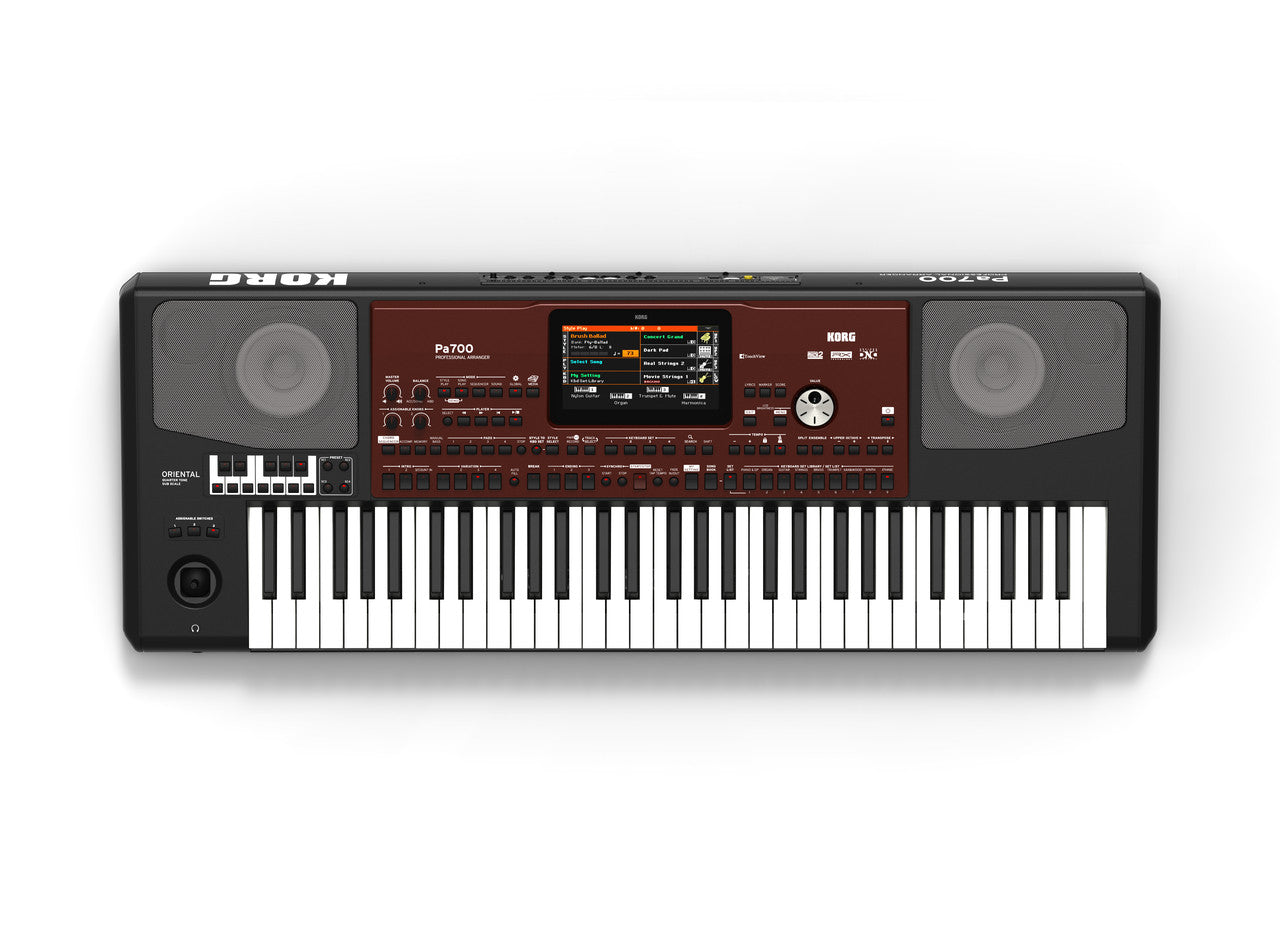 Korg PA700OR Oriental 61 key arranger workstation with built in speakers