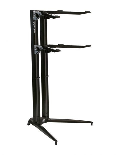 Stay standing piano stand black double tier Stay85