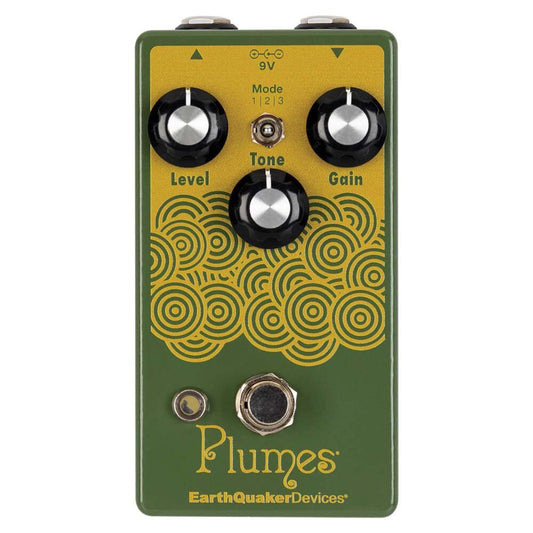 EarthQuaker Devices Plumes® Small Signal Shredder pedal open box
