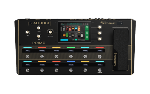 HeadRush Prime Multi-FX Guitar Pedal with Amp Modeler and Vocal Processor