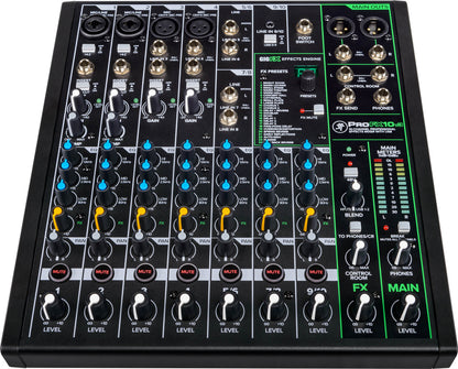 Mackie ProFX10v3 10-channel Mixer with USB and Effects