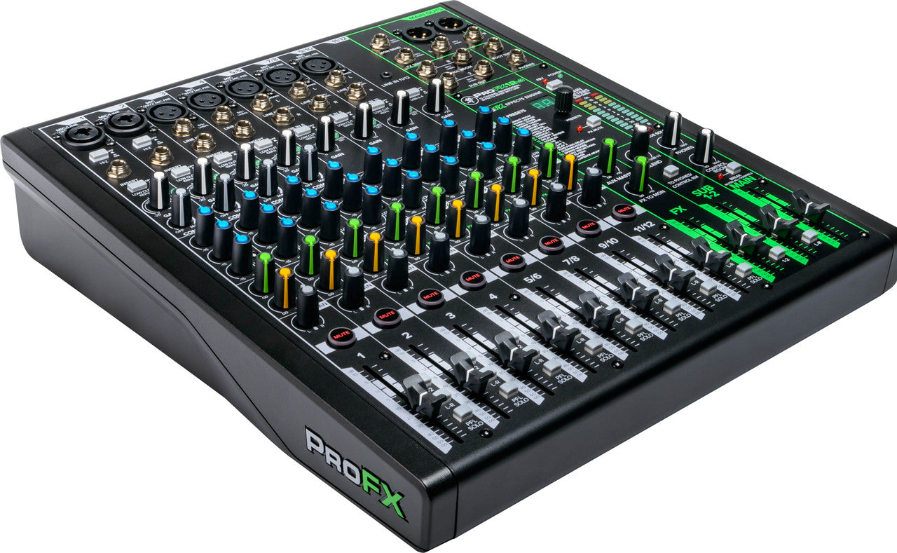 Mackie ProFX12v3 12-channel Mixer with USB and Effects