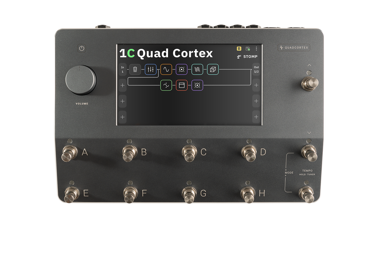 Neural DSP Quad Cortex Quad-Core Digital Effects Modeler/Profiling Floorboard demo