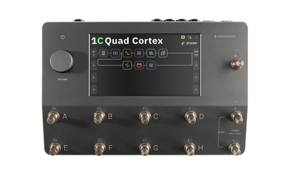 Neural DSP Quad Cortex Quad-Core Digital Effects Modeler/Profiling Floorboard demo