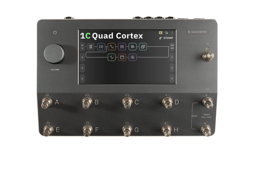 Neural DSP Quad Cortex Quad-Core Digital Effects Modeler/Profiling Floorboard demo