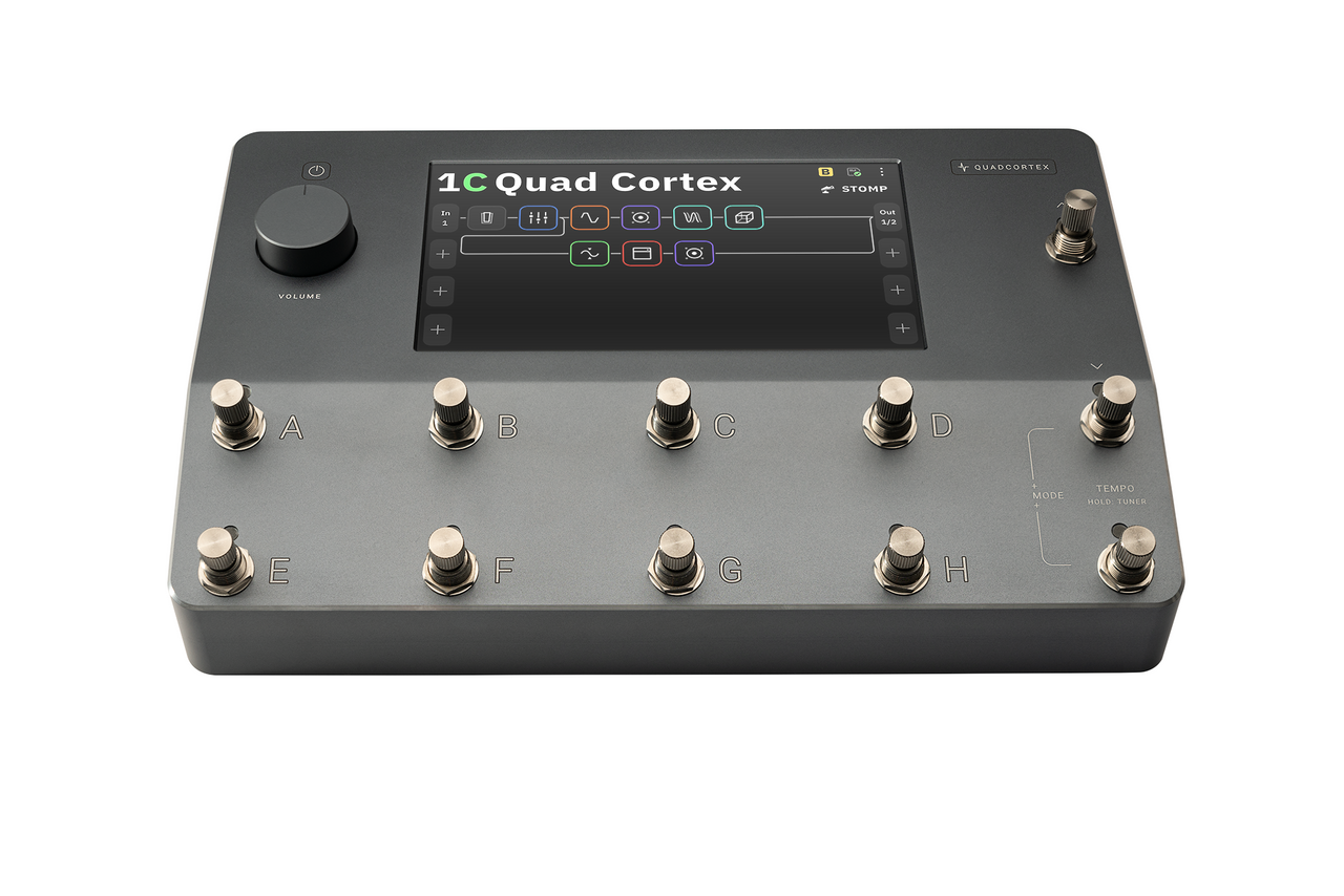 Neural DSP Quad Cortex Quad-Core Digital Effects Modeler/Profiling Floorboard demo