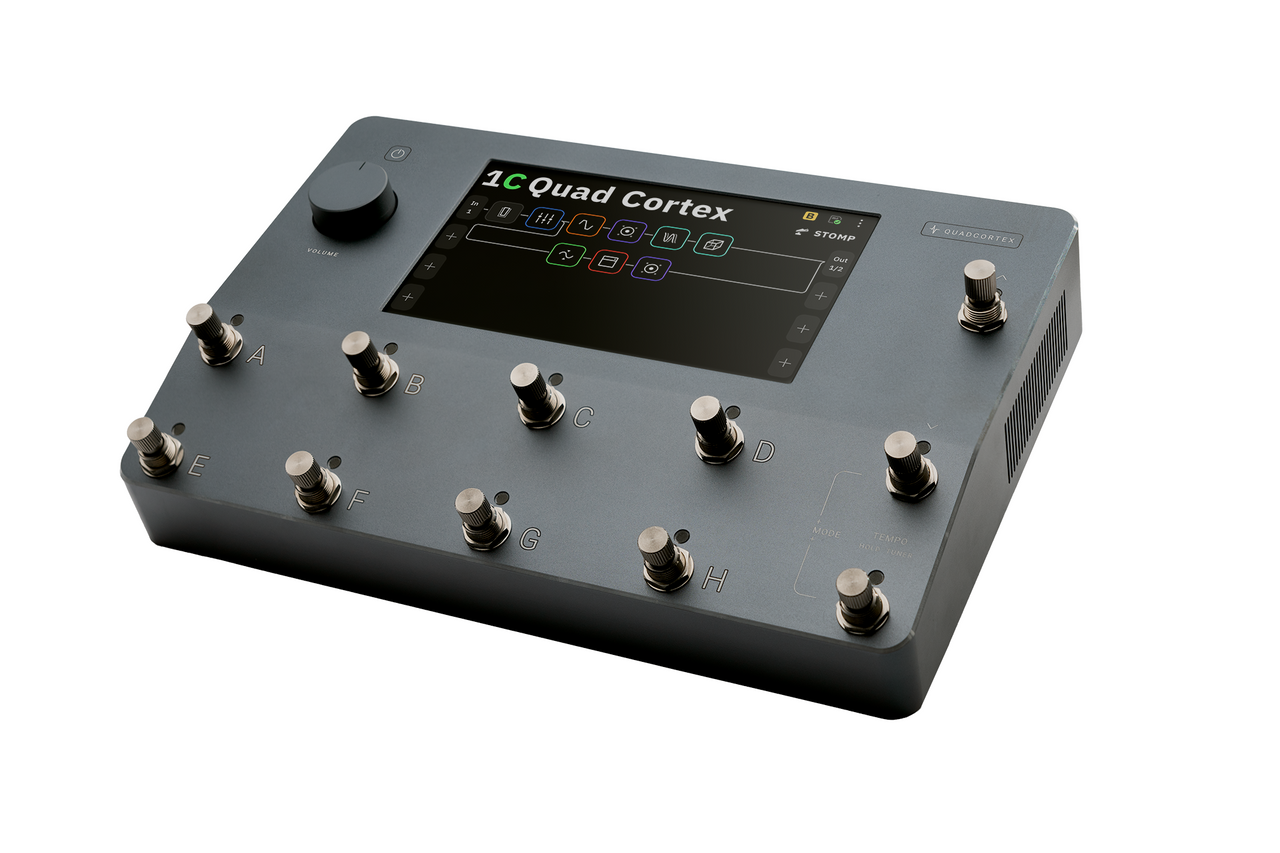 Neural DSP Quad Cortex Quad-Core Digital Effects Modeler/Profiling Floorboard demo