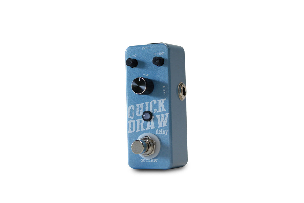 Outlaw Quick Draw Delay guitar effects pedal