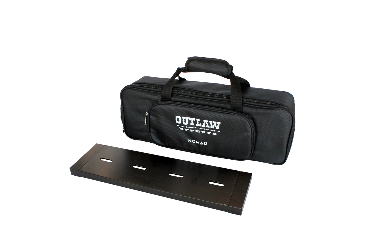 Outlaw Effects Nomad S-128 Rechargeable Powered Pedalboard w/Cables and Bag