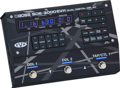 Boss SDE-3000EVH Dual Digital Delay Pedal