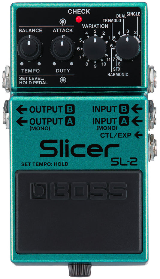 Boss SL-2 Slicer Audio Pattern Processor Pedal open box