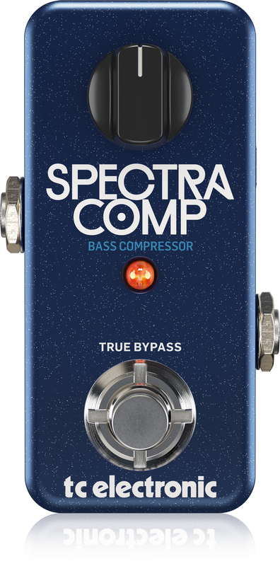 TC Electronic SpectraComp bass Compressor effects pedal
