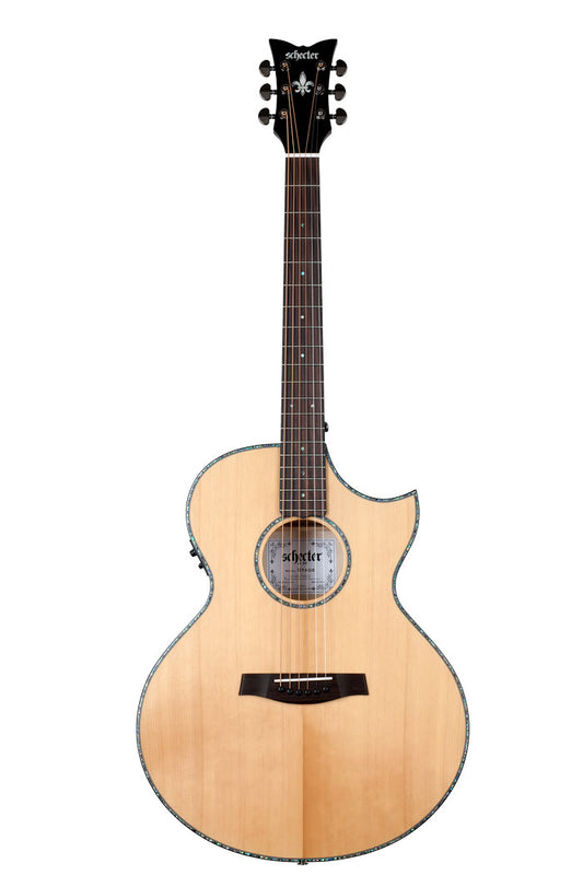 Schecter Orleans Stage Acoustic Electric Guitar 3711 Natural with case