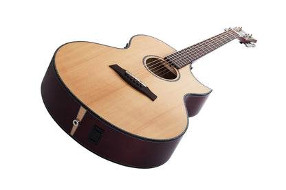 Schecter Orleans Stage Acoustic Electric Guitar 3711 Natural with case