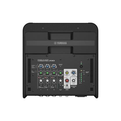 Yamaha STAGEPAS 200BTR	 portable PA speaker with mixer and battery power