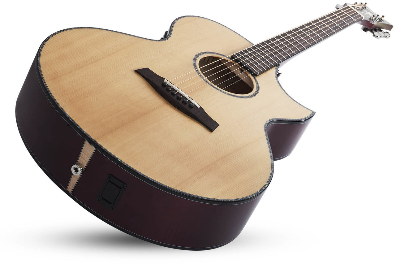 Schecter Orleans Stage Acoustic Electric Guitar 3711 Natural with case