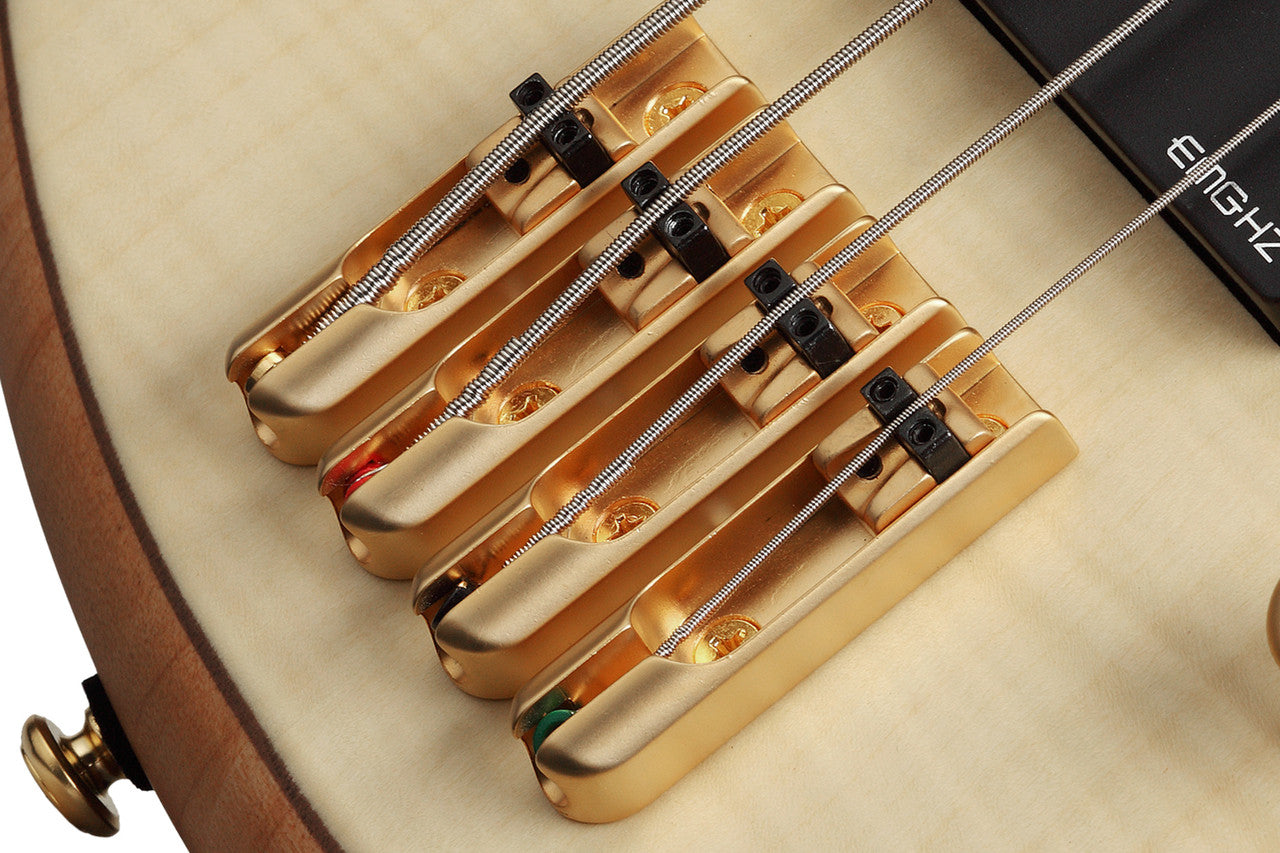 Schecter Stiletto Custom-4 Natural STM-4 string electric bass 2531