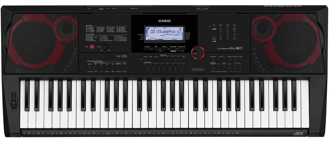Casio CT-X3000 61-Key Portable Keyboard
