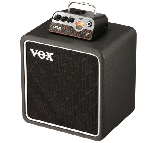 Vox MV50-AC-Set Guitar head and 8" speaker cabinet