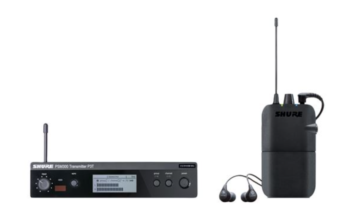 Shure P3TR112GR Wireless In-ear Monitor System  G20 Band