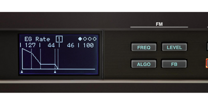 Yamaha Reface DX Mobile Mini FM Synthesizer with Built-In-Effects