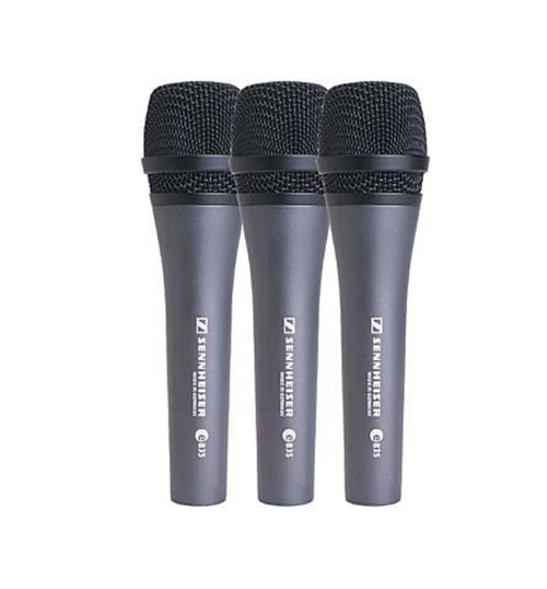 Sennheiser e 835 3-pack Live performance microphones