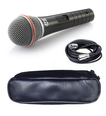 JTS TM-929 dynamic vocal microphone with XLR Cable and Pouch