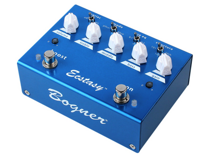 Bogner Ecstasy Blue Distortion Boost guitar pedal