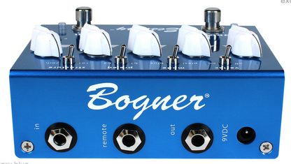 Bogner Ecstasy Blue Distortion Boost guitar pedal