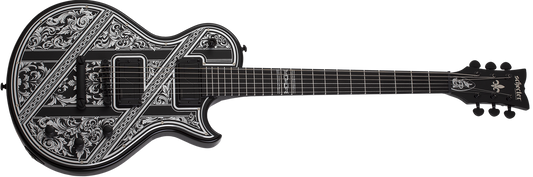 Schecter Solo-II Pryzm Palladium Gloss Black Guitar