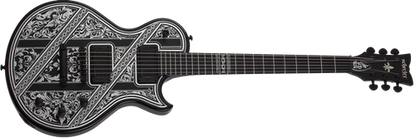 Schecter Solo-II Pryzm Palladium Gloss Black Guitar