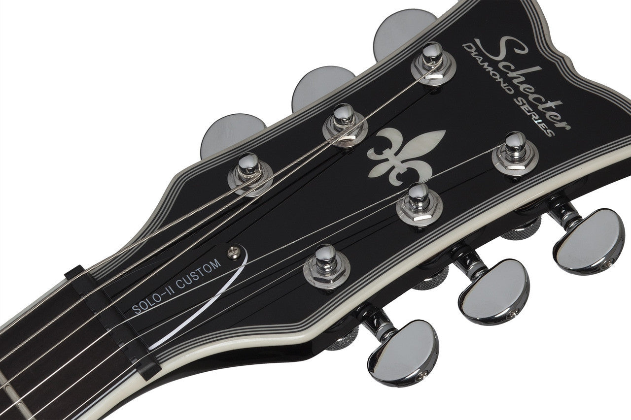 Schecter Solo-II Custom Gloss Natural 655 Guitar open box
