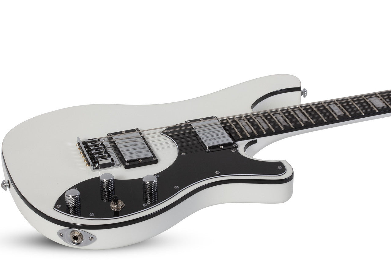 Schecter Stargazer-12 Gloss White 679 guitar open box