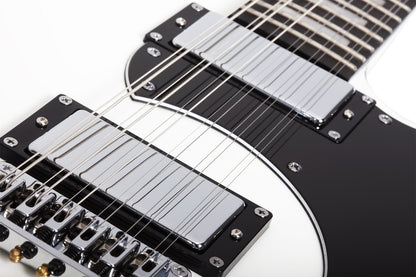 Schecter Stargazer-12 Gloss White 679 guitar open box
